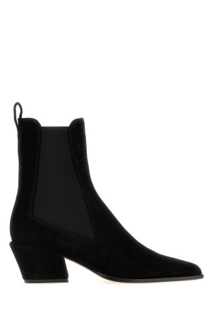 Black suede Bettina ankle boots Black PARIS TEXAS (PX1706XV003)