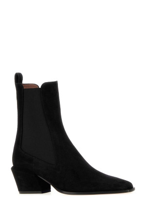 Black suede Bettina ankle boots Black PARIS TEXAS (PX1706XV003)