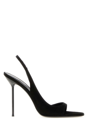 Black suede Lidia sandals Black PARIS TEXAS (PX1950XSA04)
