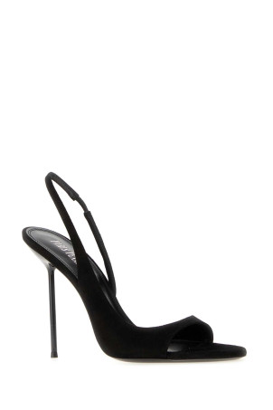 Black suede Lidia sandals Black PARIS TEXAS (PX1950XSA04)