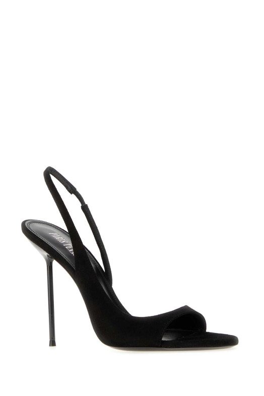 Black suede Lidia sandals Black PARIS TEXAS (PX1950XSA04)