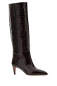 Chocolate leather boots Brown PARIS TEXAS (PX503XCOCO)