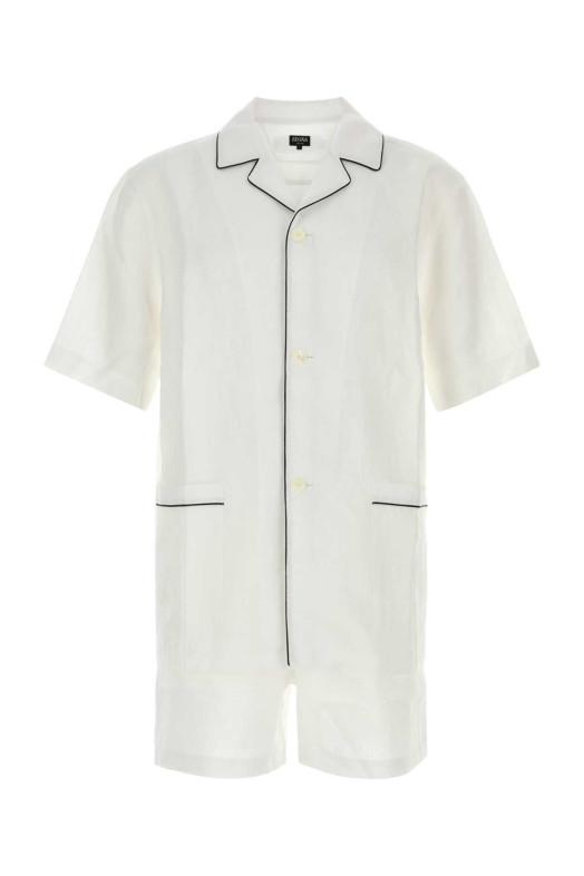 White linen pyjama ZEGNA (RAHP33A3PHSH00)