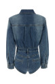 Embellished denim jumpsuit Blue SELF PORTRAIT (RS26801JSABL)