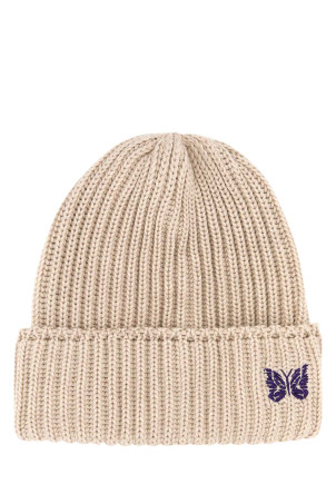 Sand wool beanie hat NEEDLES (RW056)