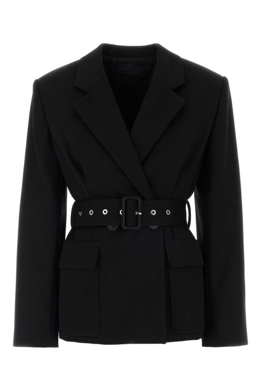 Black wool blazer LANVIN (RWJA00174885A26)