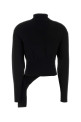 Black wool blend sweater LANVIN (RWPO0004K065H25)