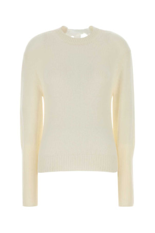 Ivory cashmere blend sweater LANVIN (RWPO0016K113A26)