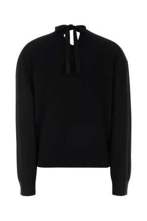 Black wool blend sweater LANVIN (RWPO0027K101A26)