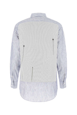 Embroidered cotton bend shirt MAISON MARGIELA (S51DL0394S54773)