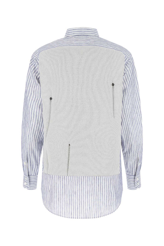 Бавовняна сорочка з вишивкою MAISON MARGIELA (S51DL0394S54773)
