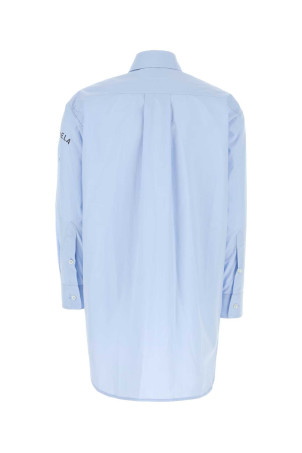 Light blue poplin shirt MM6 MAISON MARGIELA (S52DT0072M35256)