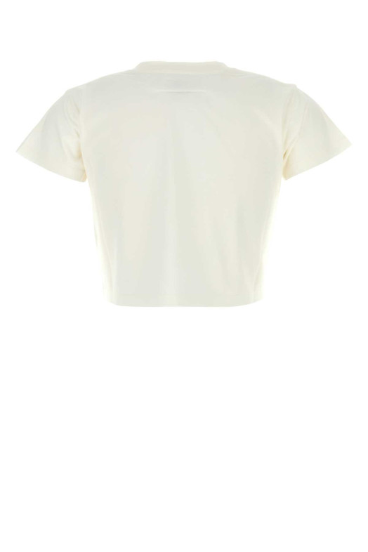 White cotton t-shirt Multicolor MM6 MAISON MARGIELA (S52GC0369M20258)