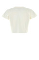 White cotton t-shirt Multicolor MM6 MAISON MARGIELA (S52GC0369M20258)
