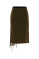 Mud wool blend skirt MM6 MAISON MARGIELA (S52ME0036M13283)
