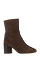 Brown suede Anatomic ankle boots MM6 MAISON MARGIELA (S59WU0276P6385)