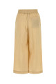 Beige cotton blend Paula s Ibiza wide-leg pant Beige LOEWE PAULA'S IBIZA (S616Y04X87)
