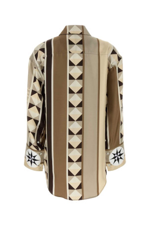 Printed silk Paula s Ibiza oversize shirt LOEWE PAULA'S IBIZA (S616Y05X49)