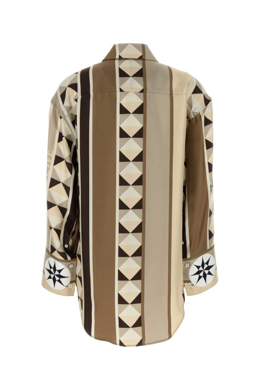 Printed silk Paula s Ibiza oversize shirt LOEWE PAULA'S IBIZA (S616Y05X49)