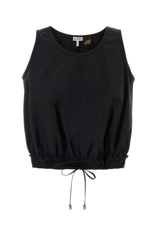 Чорний топ з попліну Paula's Ibiza, чорний LOEWE PAULA'S IBIZA (S616Y07X94) LOEWE PAULA'S IBIZA