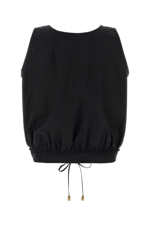 Чорний топ з попліну Paula's Ibiza, чорний LOEWE PAULA'S IBIZA (S616Y07X94) LOEWE PAULA'S IBIZA