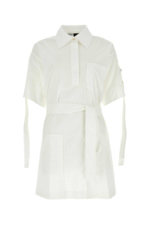 White cotton blend Paulaâ€™s Ibiza mini dress White LOEWE PAULA'S IBIZA (S616Y09W21)