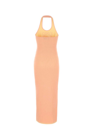 Pink cotton blend Paula s Ibiza dress LOEWE PAULA'S IBIZA (S616Y15K75)