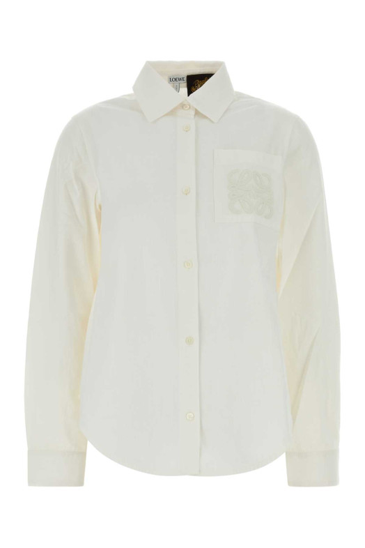 White oxford shirt White LOEWE PAULA'S IBIZA (S616Y1DX06)