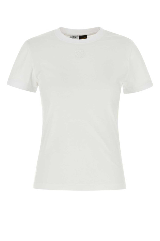 White cotton Paula s Ibiza t-shirt White LOEWE PAULA'S IBIZA (S616Y22X72)