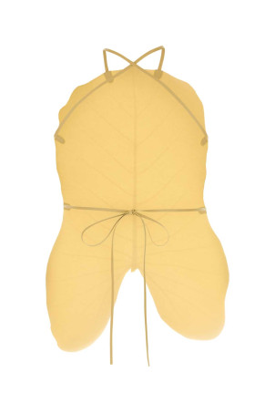 Топ «Paula’s Ibiza» з жовтої бавовни та рослинних волокон, бежевий, LOEWE PAULA’S IBIZA (S616Y31L01) LOEWE PAULA'S IBIZA
