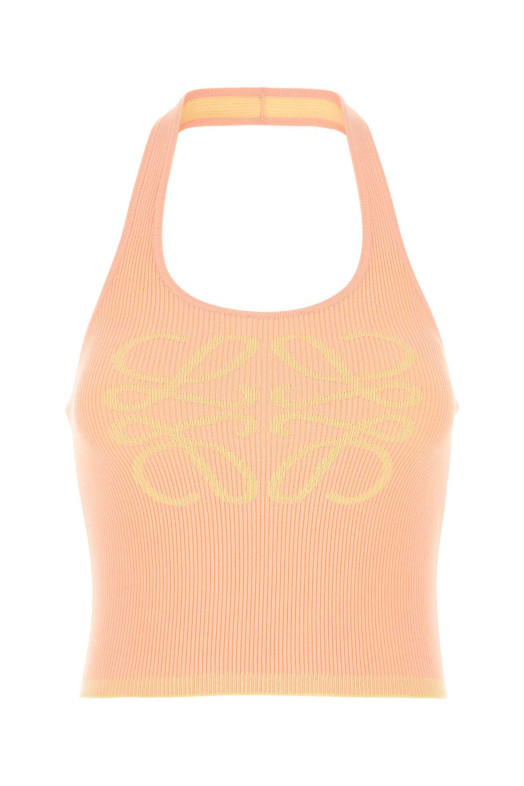 Pastel orange viscose Paula s Ibiza blend top LOEWE PAULA'S IBIZA (S616Y55K27)