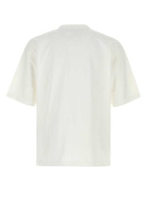 White cotton oversize t-shirt White DSQUARED (S71GD1653D20106)