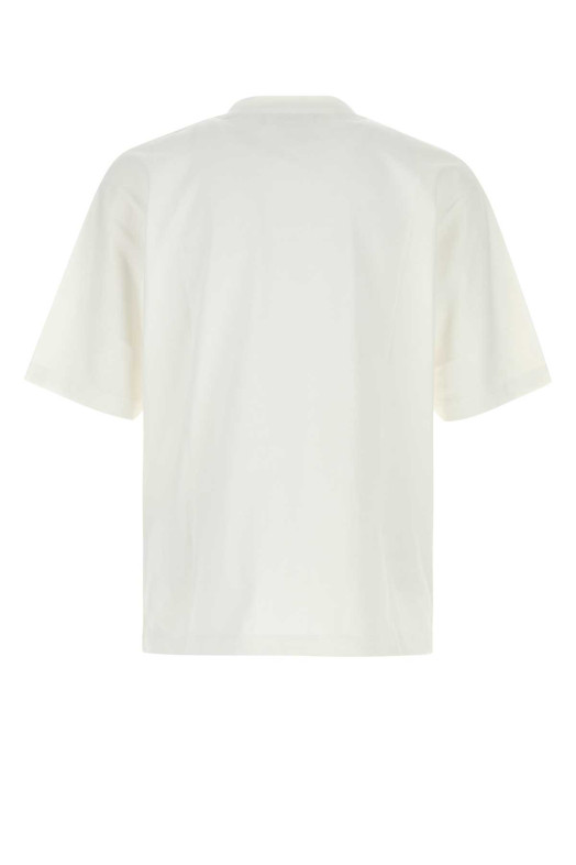 White cotton oversize t-shirt White DSQUARED (S71GD1653D20106)