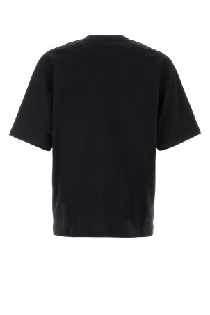 Black cotton oversize t-shirt DSQUARED (S71GD1653D20106)