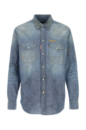 Denim shirt DSQUARED (S74DM1045D30027)