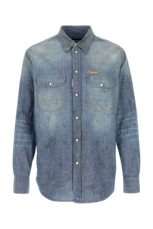 Denim shirt DSQUARED (S74DM1045D30027)