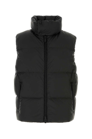 Чорна нейлонова пухова куртка без рукавів DSQUARED (S74FB0351S54981) DSQUARED2