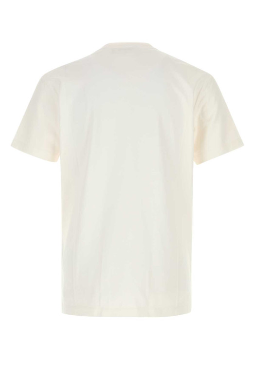 White cotton t-shirt White DSQUARED (S74GD1579D20106)