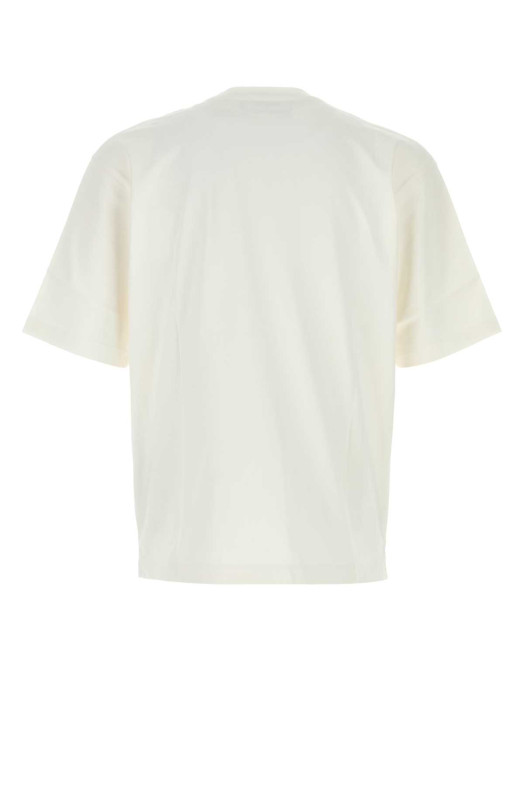 White cotton oversize t-shirt White DSQUARED (S74GD1596D20106)