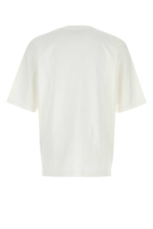 White cotton oversize t-shirt White DSQUARED (S74GD1599D20106)
