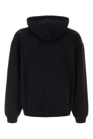 Black cotton sweatshirt DSQUARED (S74GU0951D25029)