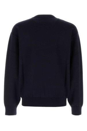 Свитер из вискозной смеси темно-синего цвета DSQUARED (S74HA1634D13230) DSQUARED2