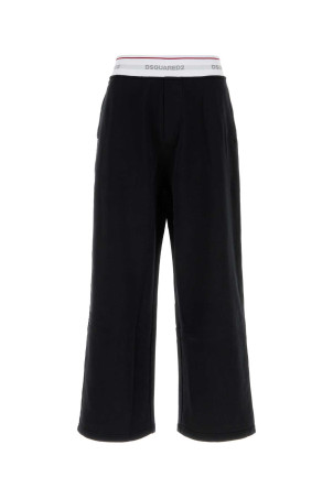 Black cotton joggers DSQUARED (S74KB1152D25028)