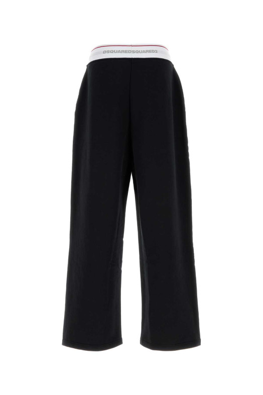 Black cotton joggers DSQUARED (S74KB1152D25028)