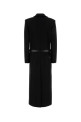 Black stretch wool blend coat DSQUARED (S75AA0450S53003)