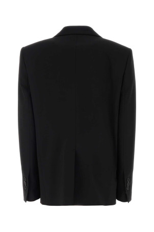 Black stretch wool blend oversize blazer DSQUARED (S75BN0967D35537)
