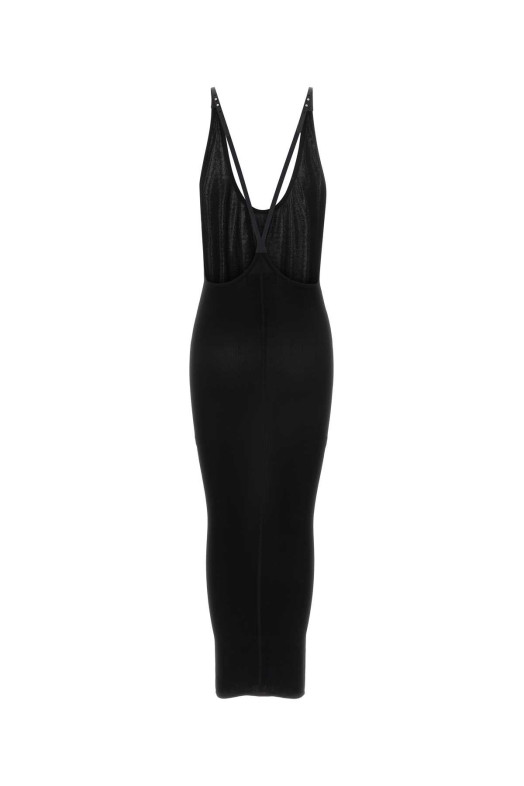 Черное платье из эластичной вискозы DSQUARED (S75CV1018D20135) DSQUARED2