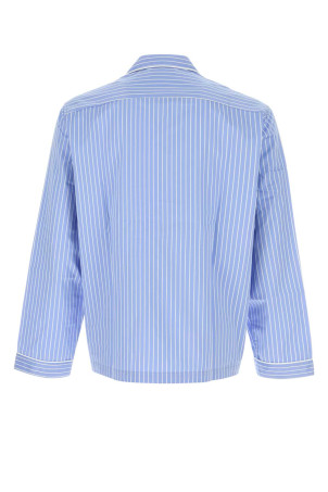 Embroidered cotton Sateen shirt TEKLA (SATPYJSHI)