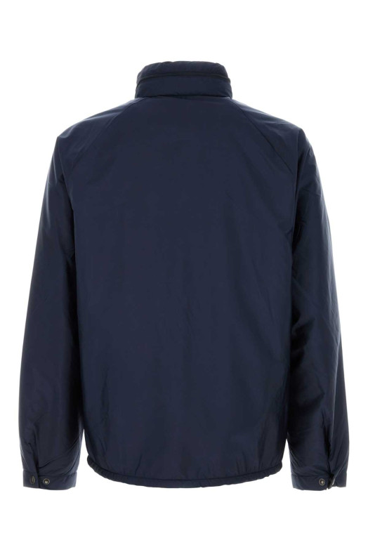 Navy blue Re-Nylon jacket PRADA (SGD071SOOO1WQ9)