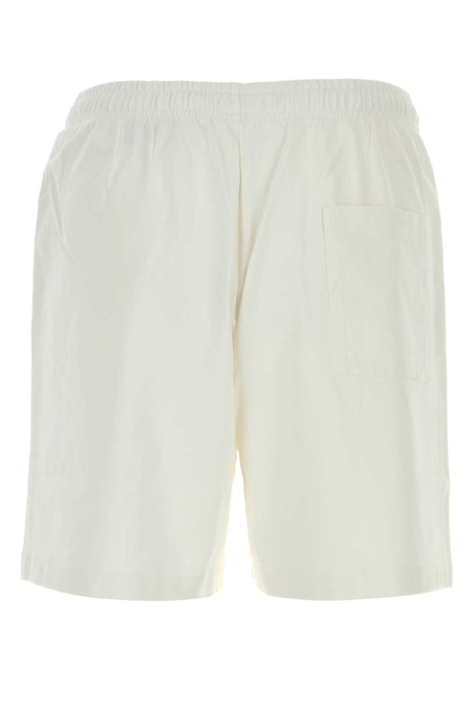White cotton bermuda shorts SPORTY & RICH (SH039710431WH01)